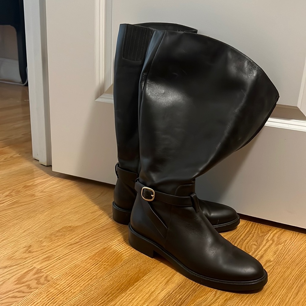 Handmade Italian leather boots